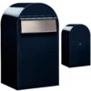 Brievenbus Bobi Grande B (back) - zwartblauw | Bobi