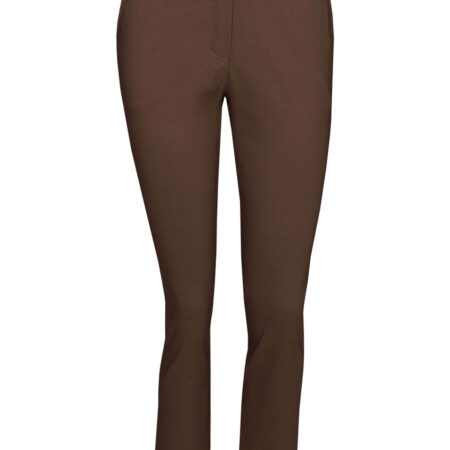 Broek Stretch Bruin | Fashionize