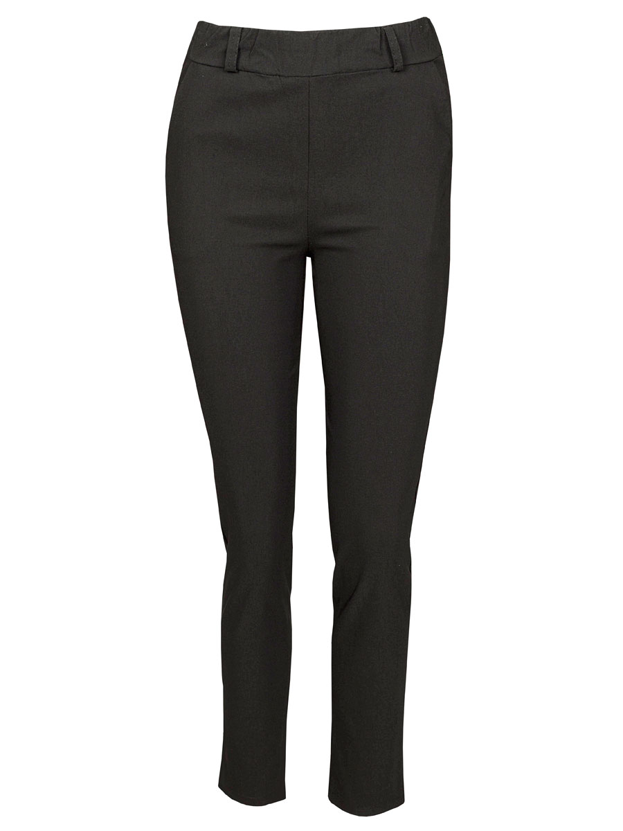 Broek Stretch Zwart | Fashionize