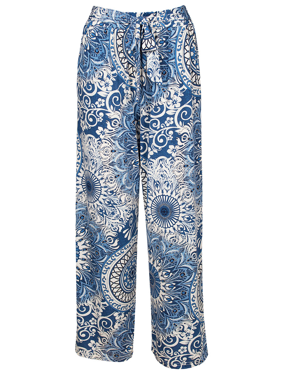 Broek Travel Blauw | Fashionize
