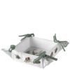 Broodmand Winter stag white 20x20x7cm | Ambiente