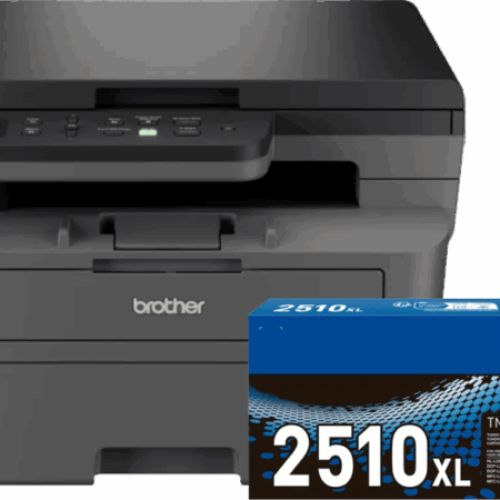Brother DCP-L2627DWE + 1 extra zwarte XL toner
