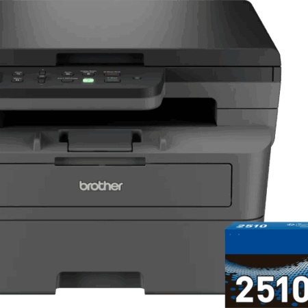 Brother DCP-L2627DWE + 1 extra zwarte toner
