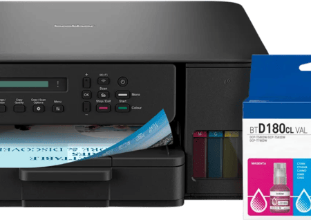 Brother DCP-T580DW + 1 set extra inktflesjes