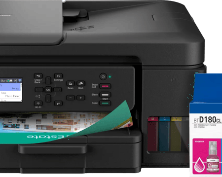 Brother DCP-T780DW + 1 set extra inktflesjes