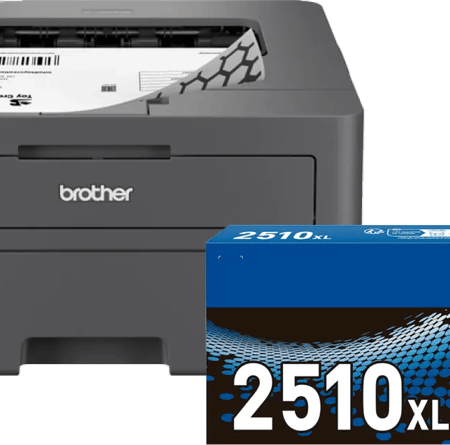Brother HL-L2400DWE + 1 extra zwarte XL toner