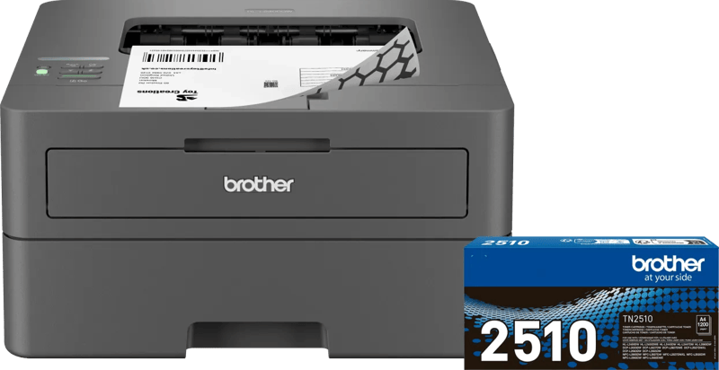 Brother HL-L2445DW + 1 extra zwarte toner
