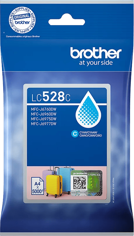Brother LC-528 cartridge cyaan