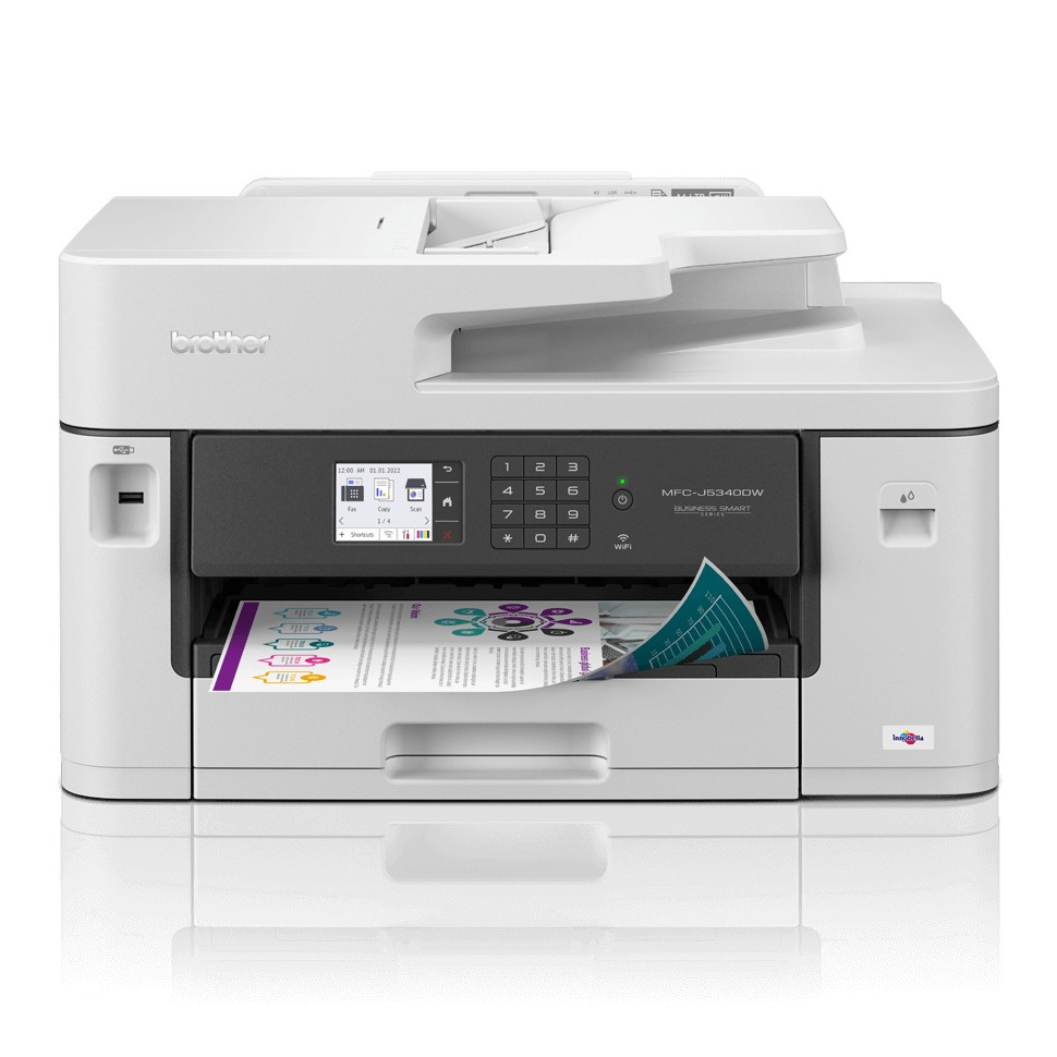 Brother MFC-J5340DWE All-in-one inkjet printer Zwart | Brother