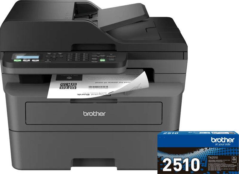 Brother MFC-L2800DW + 1 extra zwarte toner