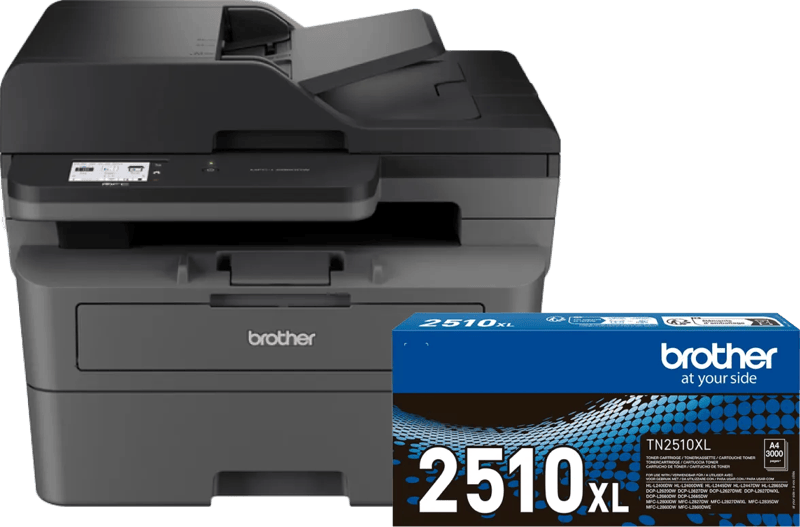 Brother MFC-L2860DWE + 1 extra zwarte XL toner