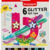 Bruynzeel Glitter Viltstiften 6 stuks | Bruynzeel
