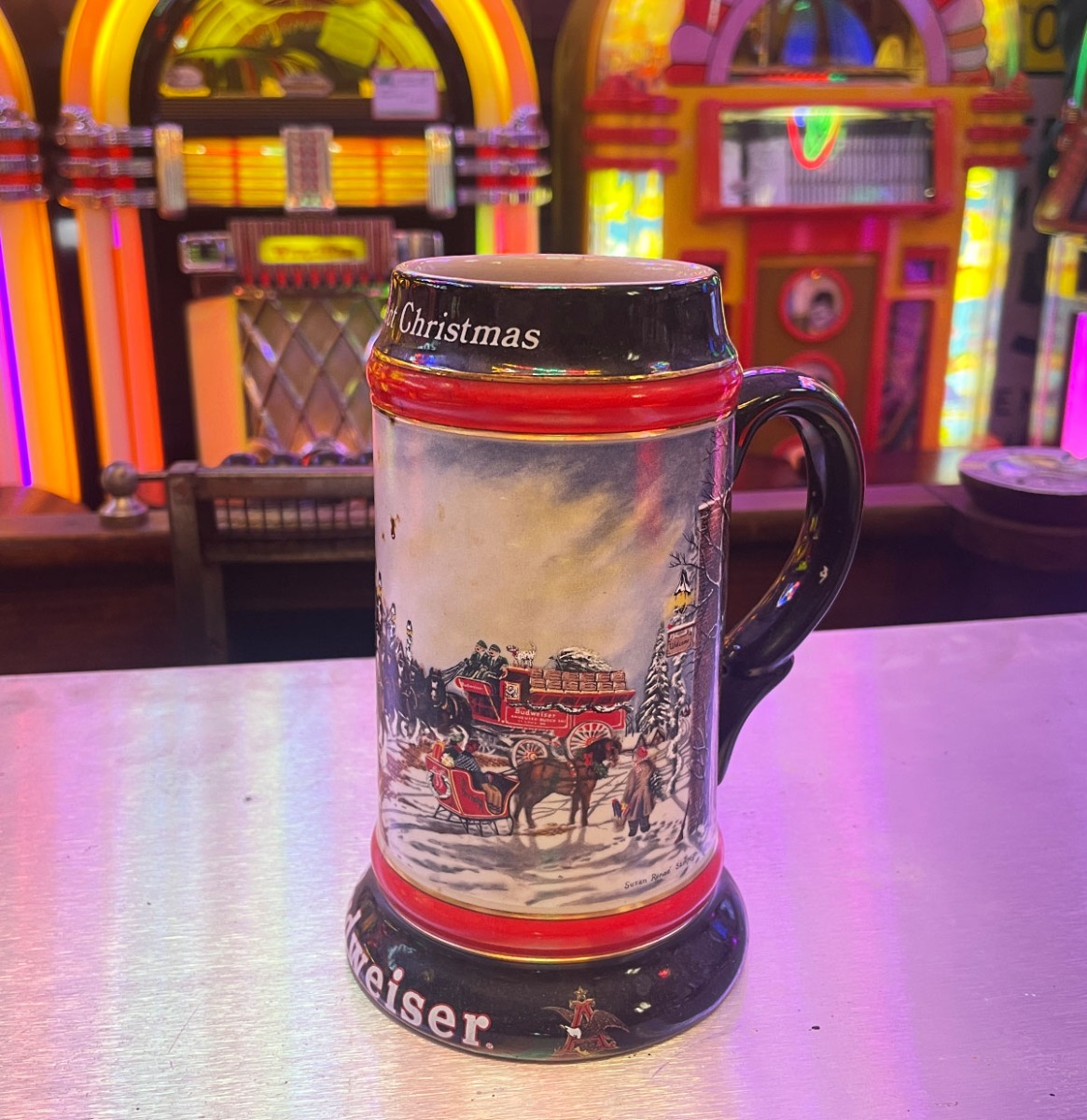 Budweiser Collectors Series Bierpul Stein 1992 Vintage | Budweiser