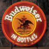 Budweiser Jaren 50 Stijl Logo Neon Verlichting 65 cm - Rood