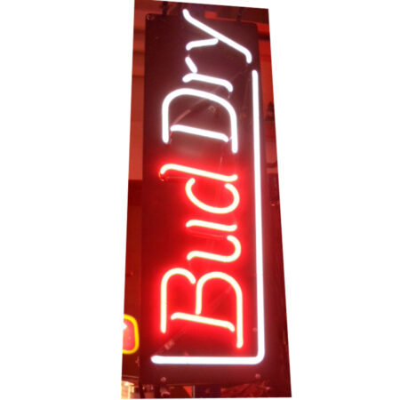 Budweiser 'Bud Dry' Neon Verlichting (Origineel) | Budweiser