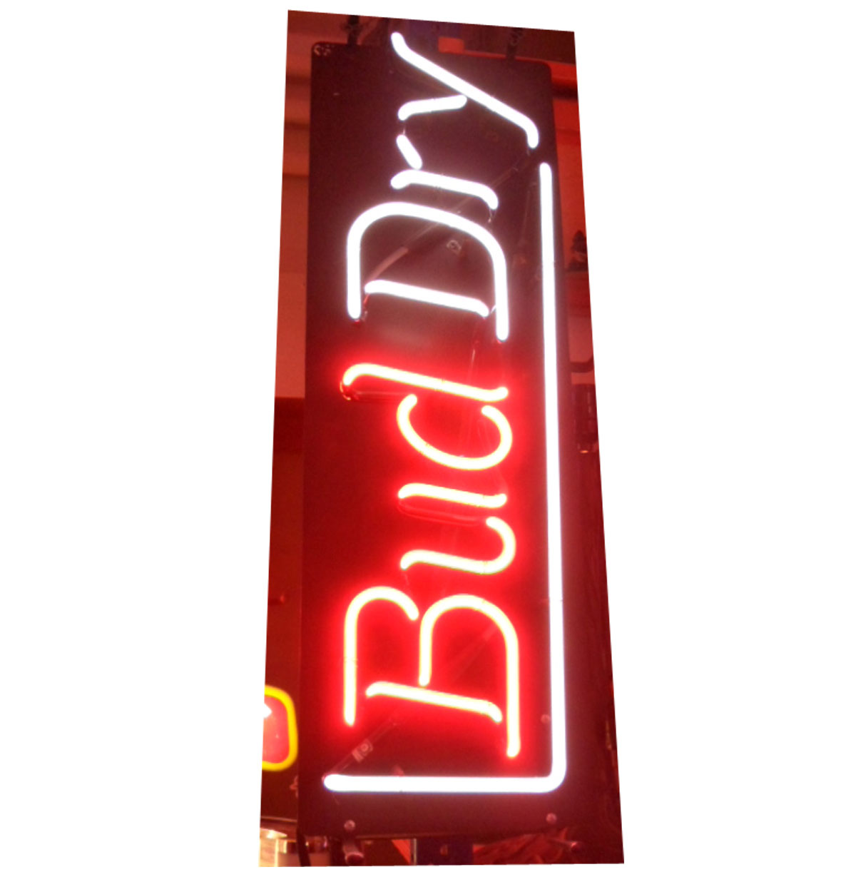 Budweiser 'Bud Dry' Neon Verlichting (Origineel) | Budweiser