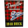 Buick 1948 Dynaflow Stalen Bord Met Relief - 50 x 35cm | Buick