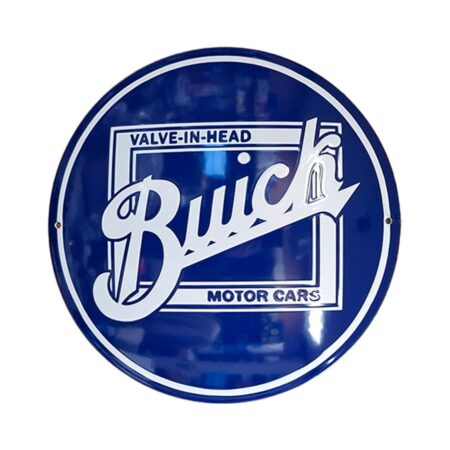 Buick Motor Cars Emaille Bord - Ø30cm | Buick