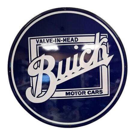 Buick Motor Cars Emaille Bord - Ø60cm | Fiftiesstore