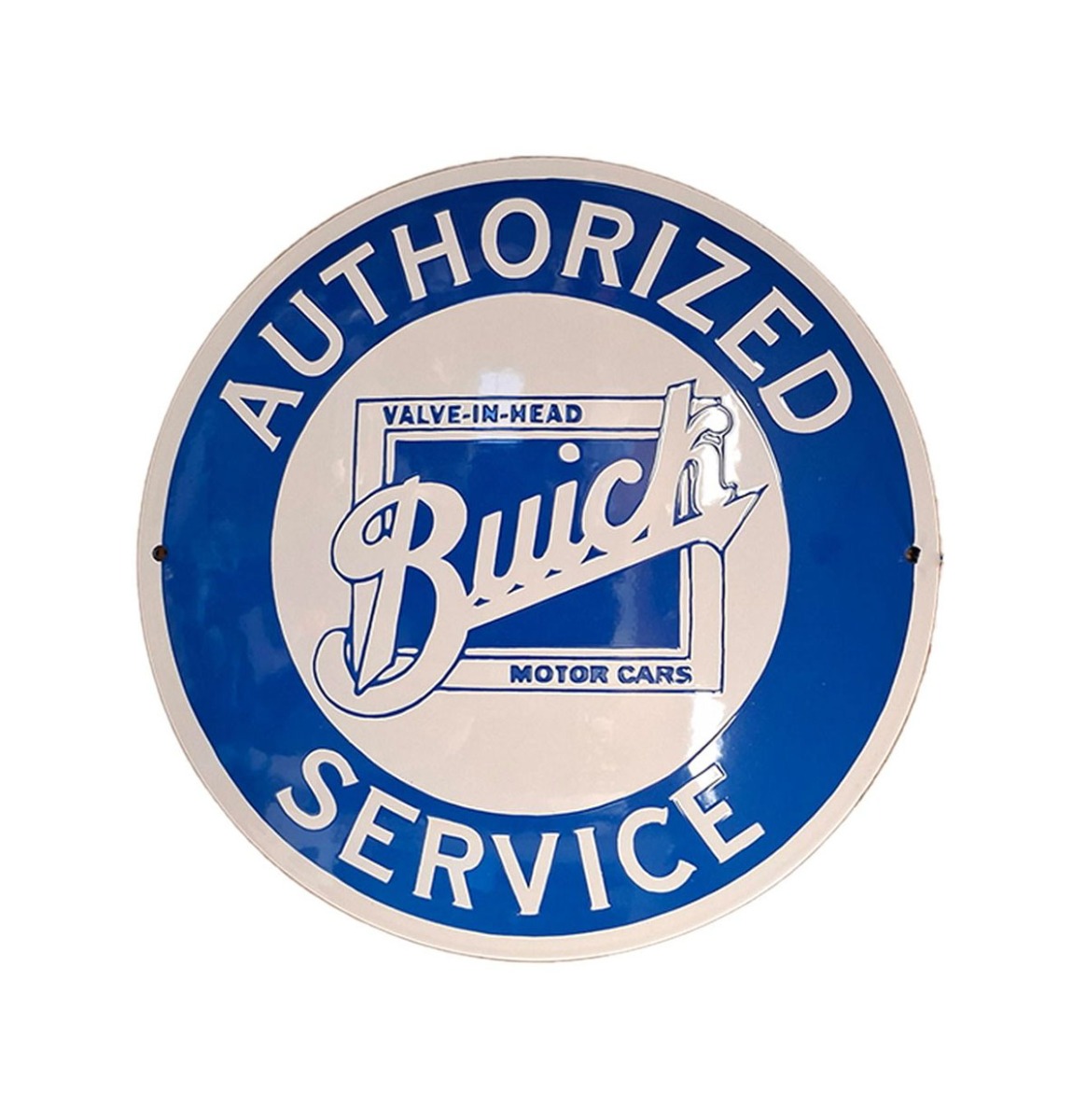 Buick Service Emaille Bord - Ø40cm Hoge Kwaliteit | Buick