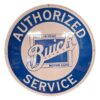 Buick Service Emaille Bord - Ø60cm | Buick