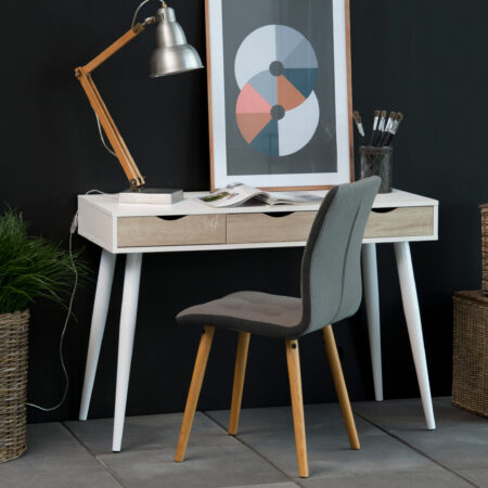Bureau / sidetable 'Märta' 110 x 50cm met 3 laden