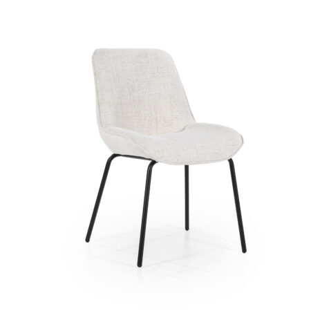 By-Boo Eetkamerstoel 'Base' kleur Beige | By-Boo
