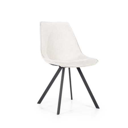 By-Boo Eetkamerstoel 'Boy' kleur Beige | By-Boo