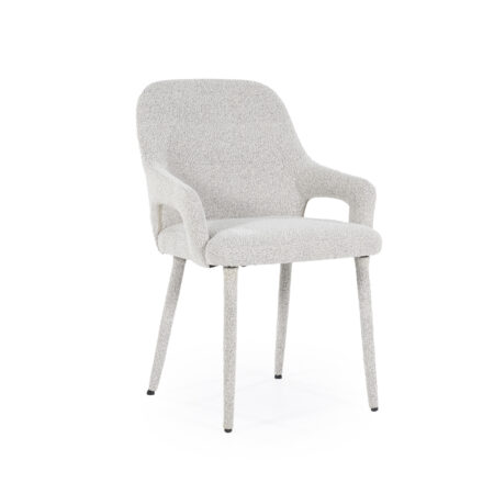 By-Boo Eetkamerstoel 'Fika' Bouclé