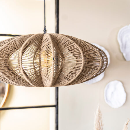 By-Boo Hanglamp 'Nimbus' kleur Naturel | By-Boo