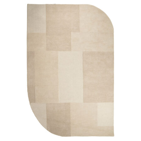 By-Boo Organisch Vloerkleed 'Contour' 190 x 290cm