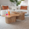 By-Boo Organische Salontafel 'Fall' Mangohout