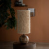 By-Boo Tafellamp 'Gadja' Hout en Jute