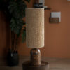 By-Boo Tafellamp 'Gadja' Hout en Jute