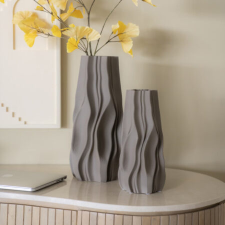 By-Boo Vaas 'Nove' 3D geprint Keramiek