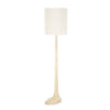 By-Boo Vloerlamp 'Rine' Mangohout en Linnen