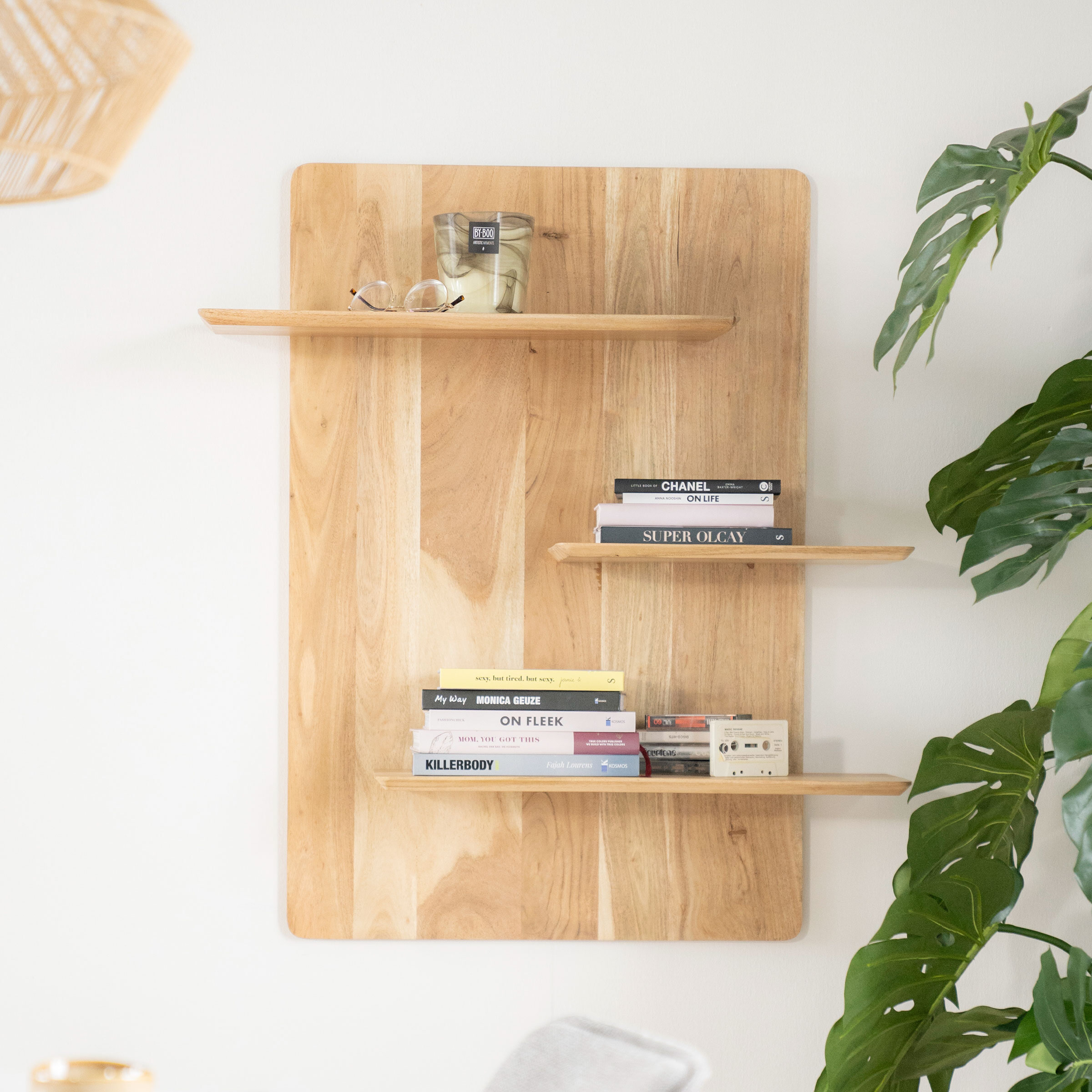 By-Boo Wandplank 'Seco' Acaciahout