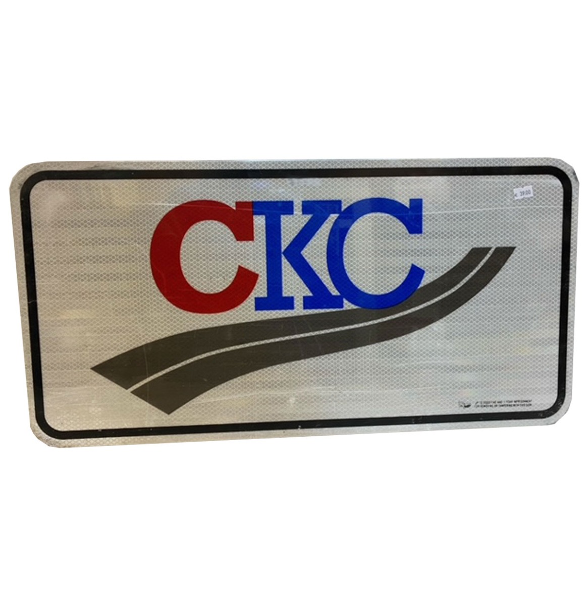 CKC Straatbord - Origineel | The Dutch Pickers