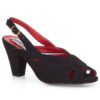 COLLECTIF Maura Heels Black-40 | 50% korting | Collectif