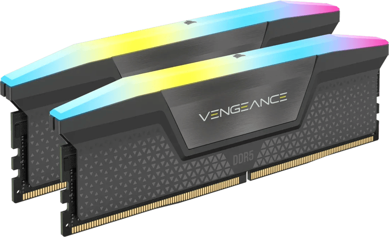 CORSAIR Vengeance RGB 32GB (2x16GB) DDR5 DIMM 6400MT/s CL36 XMP/EXPO