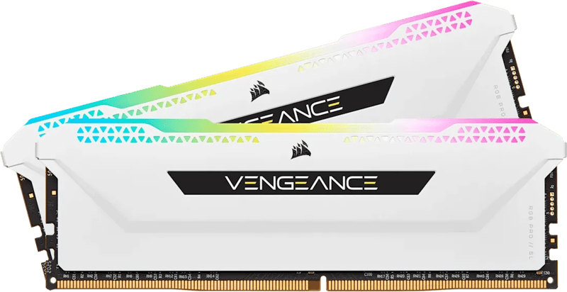 CORSAIR Vengeance RGB PRO SL Wit 32GB (2x16GB) DDR4 DIMM 3200MHz C16 XMP