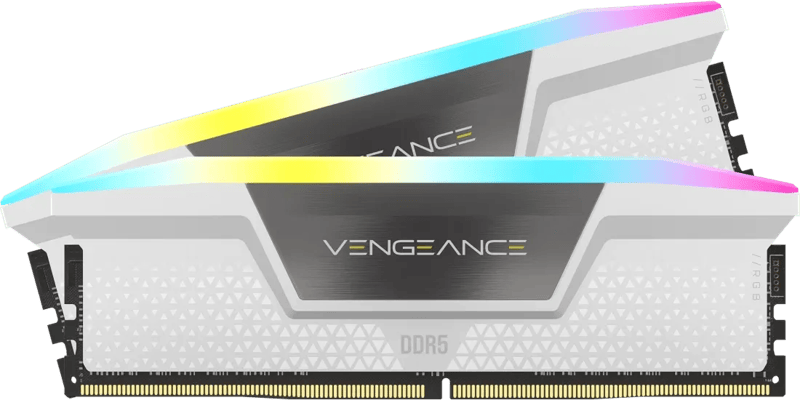 CORSAIR Vengeance RGB Wit 32GB (2x16GB) DDR5 DIMM 6400MT/s CL36 XMP