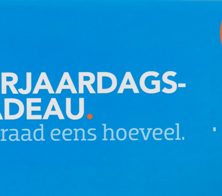 Cadeaubon Verjaardag 75 euro