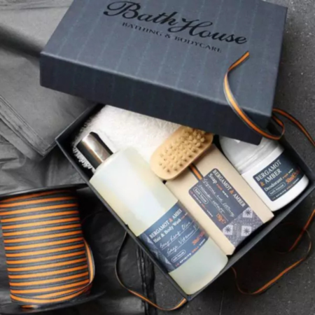 Cadeauset 'Bergamot & Amber' van Bath House | MegaGadgets.nl