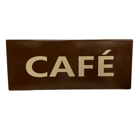 Café Emaille Bord - 50 x 20cm | Fiftiesstore