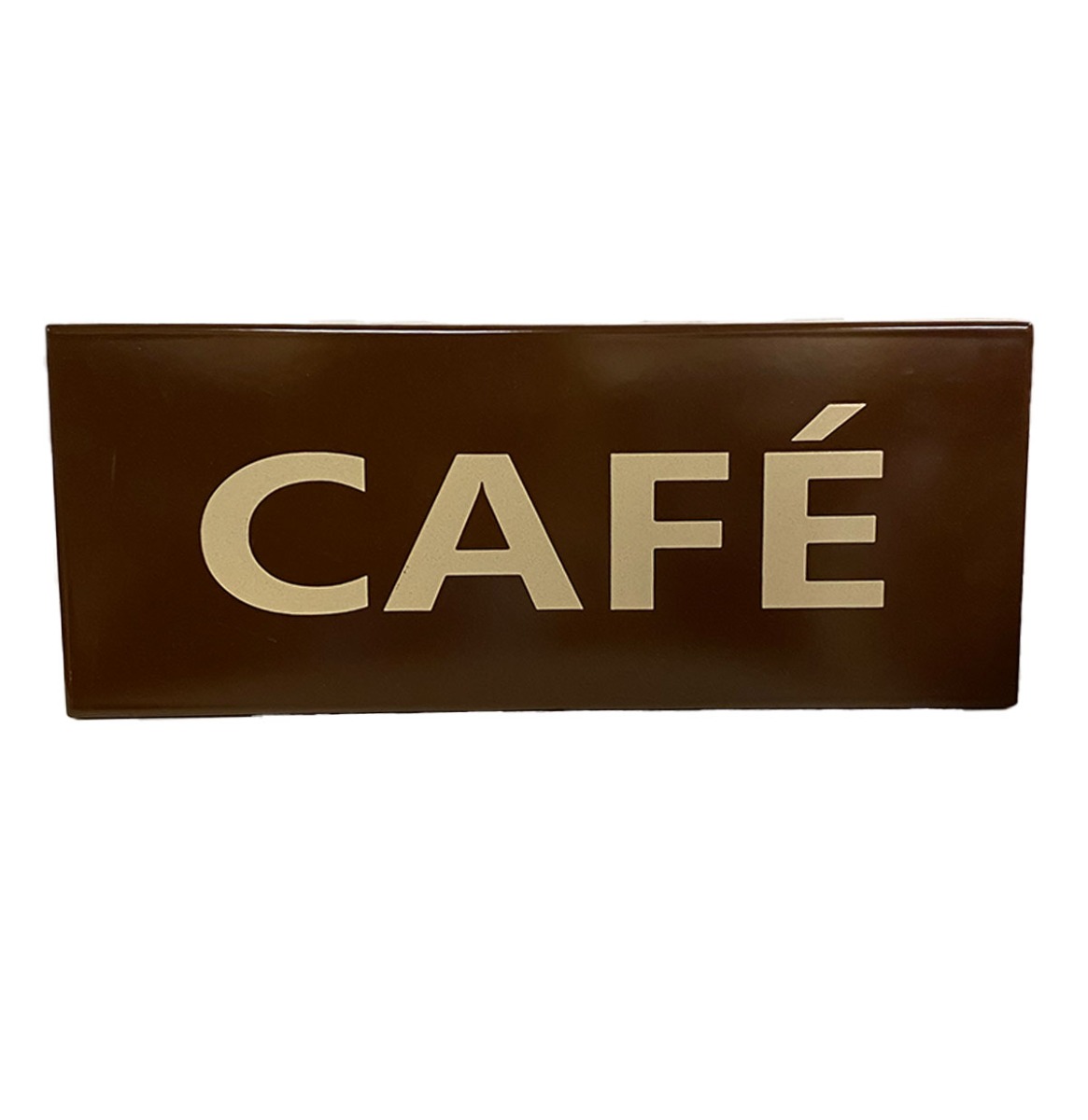 Café Emaille Bord - 50 x 20cm | Fiftiesstore