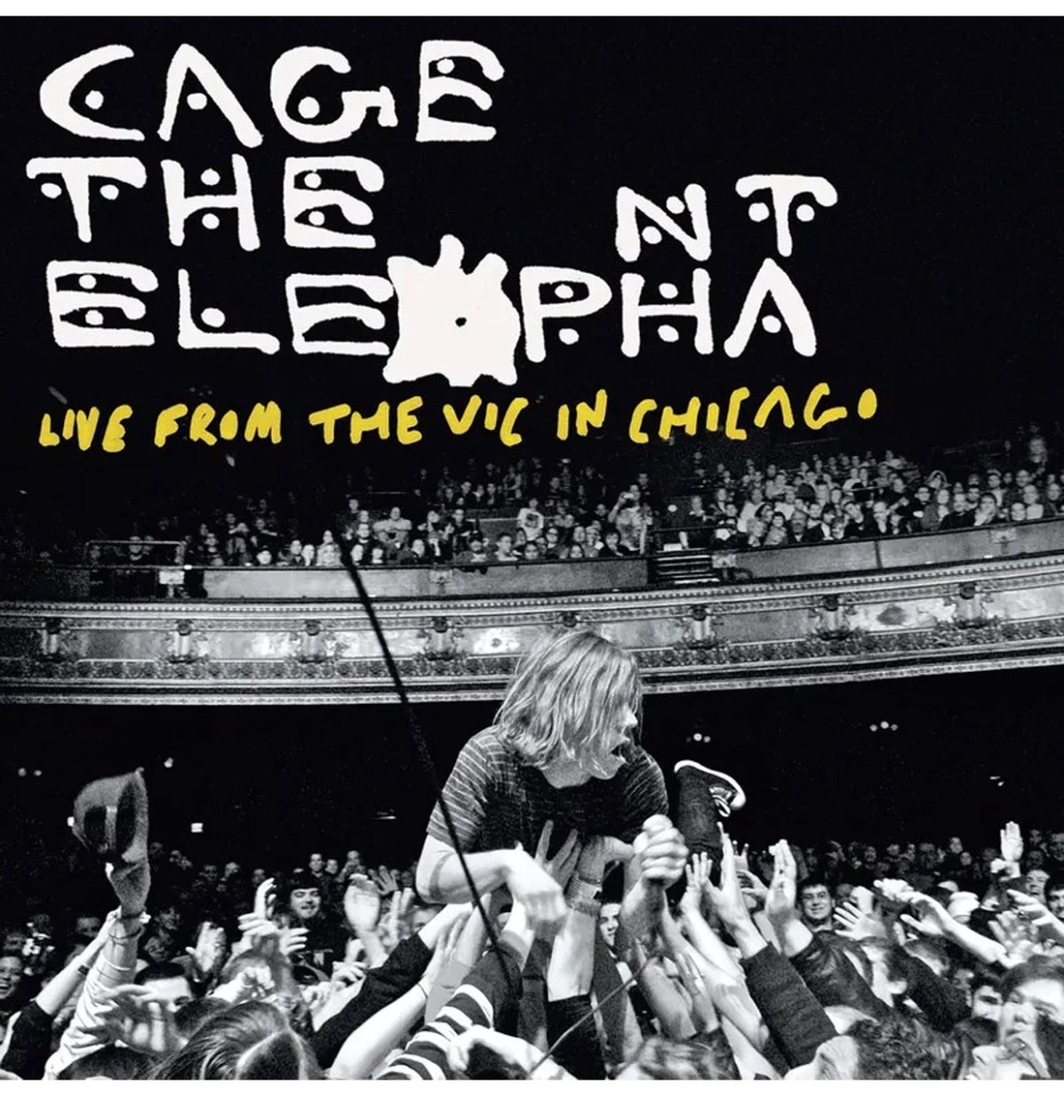 Cage The Elephant - Live From The Vic In Chicago (Geel En Zwart Splatter Vinyl) (Record Store Day Black Friday 2025) 2 | 10% korting (LP) | Fiftiesstore