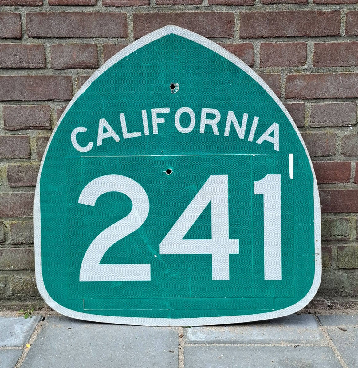 California State Route 241 Verkeersbord - 63 x 61cm - Origineel | The Dutch Pickers