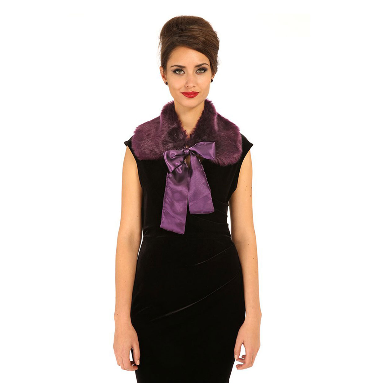 Cally Collar Purple | 25% korting | Lindy Bop