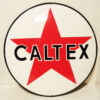 Caltex Logo Emaille Bord 50 cm | Texaco